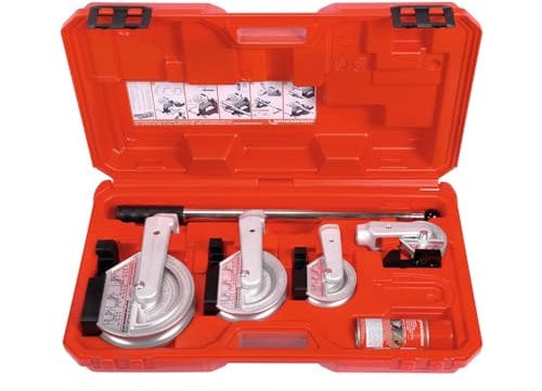 ROTHENBERGER ROBEND H+W Plus Set Biegegerät, 12mm-15mm-18mm-22mm Arbeitsbereich Durchmesser | 24500 | Rohr Biegegerät, Biegen von Rohren