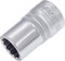 HAZET Steckschlüsseleinsatz Doppelsechskant 900Z-14 14mm I Antrieb 1/2 Zoll I Chrom-Vanadium-Stahl, robustes Design