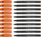 Schneider Topliner 967 Fineliner (Strichstärke 0,4 mm) 10 Stück orange