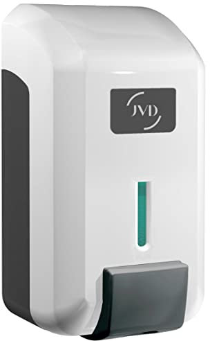 JVD Cleanline Distributeur de Savon ''Gel'' Blanc ABS