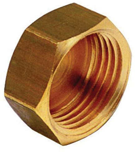 bouchon en laiton à visser - femelle - 33 x 42 - sachet de 1 pièce