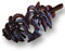 ISLAND PIERCINGS Haarspange Handarbeit aus Holz HS24: Unisex, alle Altersgruppen, Braun, Land Rustikal, Palmen, Klaue, Haarspange, Frauen, ca. 10,5 cm, 1 Stück