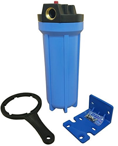 10 Standard Filter Blue Housing with 3/4 ports and Pressure Reducing Valve