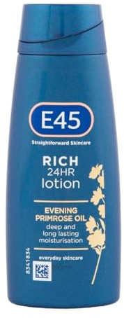 E45 Rich 24hr Moisturising Lotion, 200 ml, Various, (Pack of 1)