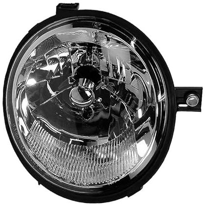BESTPRICE 1x Hauptscheinwerfer vorne rechts H4 Frontscheinwerfer ohne Stellmotor, Kompatibel mit VW LUPO I (6X1, 6E1)