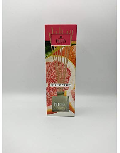 Prices Candles Duft-Diffuser für Ambiente, Glas, 8 Stäbe, Verschiedene Duftnoten, 100 ml, Dauer-Fino mit 4 Wochen, Realitätsmarke Made in Italy