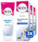 Enthaarungscreme 3er Pack sensitiv für seidig glatte Beine bis zu 2x länger als bei einer Rasur Veet Haarentfernungs-Creme Silk & Fresh sensible Haut 3x100ml