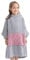 HOMELEVEL Kinder Badeponcho aus 100% Baumwolle - Poncho Handtuch für Strand Schwimmbad - Surfponcho mit Kapuze - Bademantel für Jungen und Mädchen