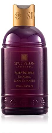 SPA CEYLON Sleep Intense Relaxing Body Cleanser, Ayurvedic Herbal Liquid Soap with Essential Oils, Shower Gel, Bath Products | 250ml