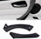 TTCR-II Door Handle Replacement Compatible with BMW 3 Series E90/E91 323 325 328 330 335 Sedan&Touring,Left Front/Left Rear Passenger Door Pull Handle+Door Handle Outer Cover(Left)