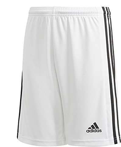 adidas Jungen Squadra 21 Shorts, White / Black, 13-14 Years