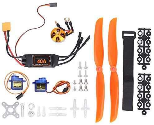 Drone Parts Set, 2212 KV1400 Motor + 40A ESC + SG90 Servo + 8060 Propeller usw. Kit für RC Drone Aircraft Quadcopter