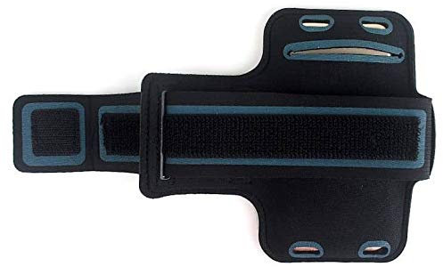 DFV mobile - Berufsausrüstung Armbandtasche Sport Armband Wasserabweisende aus Neopren Premium für Kenxinda X6 - Schwarz
