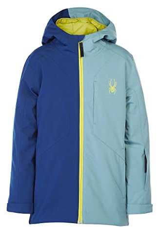 Spyder Jungen Chief Skijacke, Open Blue, 164 EU (Herstellergröße: L)