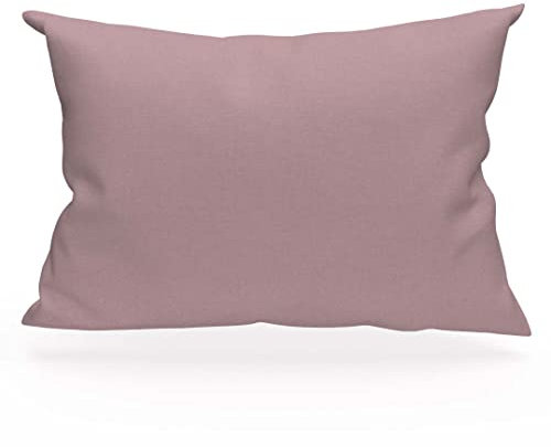 Soleil d'ocre, Taie d'oreiller, Coton 57 Fils, Rose, 50x70 cm