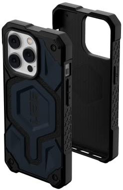 URBAN ARMOR GEAR UAG Schutzhülle für iPhone 14 Pro, 15,5 cm (6,1 Zoll), Monarch Pro, eingebauter Magnet, kompatibel mit MagSafe-Ladegerät, robuste, stoßfeste, sturzsichere Premium-Schutzhülle