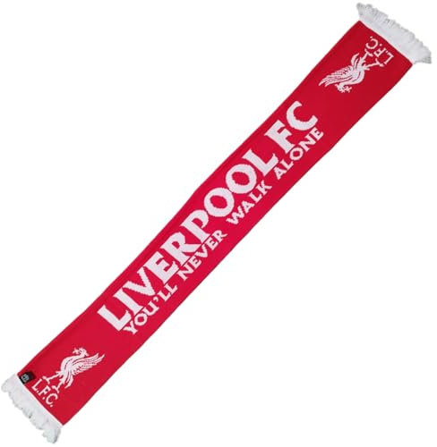 Liverpool FC YNWA Scarf (One Size) (Red/White)