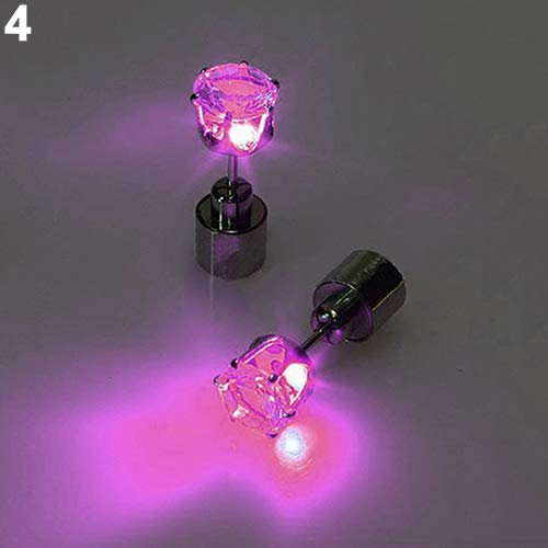 Ohrringe Ohrring for Frauen Mode & Mode Frauen LED Leuchten Strass Ohrstecker Ohrring Party Tanz Weihnachten Schmuck
