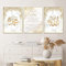 ZFTCN Islamisches Poster Arabische Bilddekoration, Koran Poesie Islamische arabische Kalligraphie Dekoration Leinwand Malerei, Rahmenlos (Golden,50x70cm*3)…