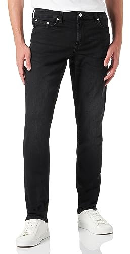 Herren O&S Slim Fit Jeans Basic Hose Stoned Washed Denim Pants Tapered Trousers ONSLOOM