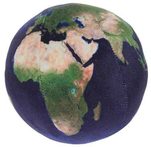 Warmhm Simuliertes ERD-plüschkissen Plüsch-erdball Erdwurfkissen Erdkissenplüsch Weltraum Stofftier Kugel Kugel Planetenbälle Süßes Kissen Bodenkissen Haushalt Pp Baumwolle 3D