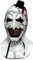 DEYROS Terrifier Maske Art The Clown Kostüm Halloween Maske Cosplay Kostüm Horror Blutig Accessoire