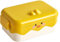 AMZLORD Isolierte Lunchbox aus Edelstahl mit doppelseitigen Verschlussklammern Iittle Yellow Duck Bento-Box Verbrühungsschutz 1000 ml for Kinder/Erwachsene/Studenten und Kinder