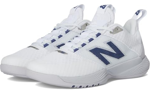 New Balance Women's FuelCell VB-01 V1 Volleyball Shoe, White/Pearl Grey, 8.5 M