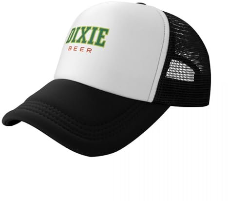 WVVCXCC Unisex und modisch Dixie Bier Classic Baseball Cap modische Bommelmütze Fischerhut Hut Mann Luxus Baseball für Männer Damen Sport Outdoor-Geschenke