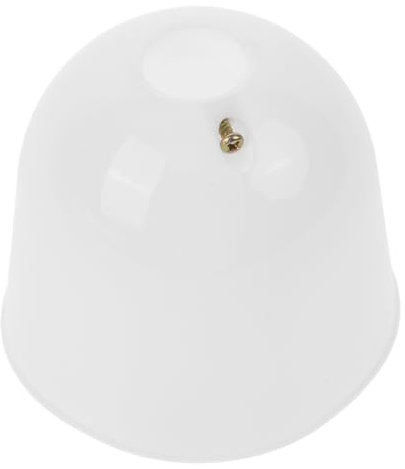 TOKIDNY Ceiling Fan Dust Cover Bottom Canopy Hanging Ceiling Fan Parts Fan Floor Canopy Fan Ceiling Fan Bottom Cover Ceiling Fan Supplies Ceiling Fan Canopy Ceiling Light White Plastic