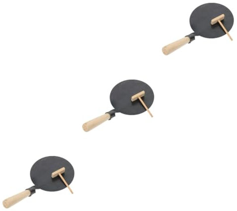 Cabilock 5 Juegos Herramientas Para Pintar Con Azúcar Bandeja De Desayuno Antiadherente Molde Plano Para Panqueques Práctica Sartén Antiadherente Sartén Para Crepes Sartén De Huevo Planchar