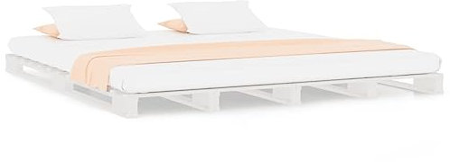 Generisch Palettenbett 180x200 cm Massivholz, kangmusi821408