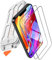 Tentoki für Panzerglas iPhone 16e/2025 SE Panzer Schutz Glas (6,1''), Schutzfolie kompatibel mit iPhone SE 4, Auto Dust-Elimination Panzerfolie [9H+ Härte Foleie][Kristallklar][Bläschenfrei] 2 Stück
