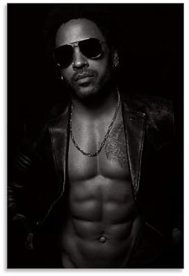 YAWRGJWRG Lenny Kravitz (2) Poster, dekoratives ästhetisches Leinwandposter, Wandkunst, Dekor, Wohnzimmer, modern, Familienschlafzimmer, Musik-Filmposter, 30 x 45 cm, ungerahmt, 15