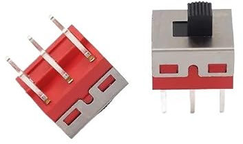 2PC SS-22D10 Zwei-geschwindigkeit hohe strom 3A250V kippschalter Intelligente elektrische zwei-reihe sechs-pin vertikale schiebe schalter