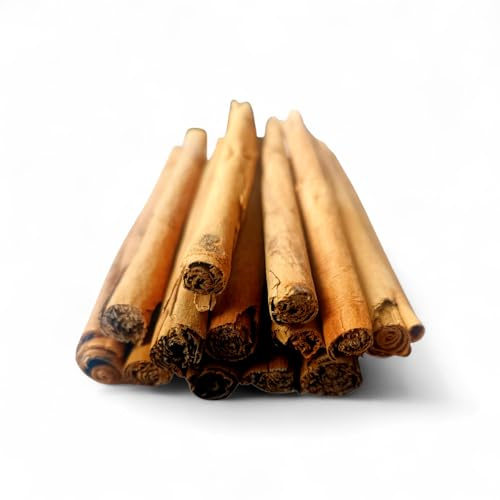 Baton de Cannelle de Ceylan - 100 Grammes - Madagascar - Cannelle Vraie (Cinnamomum Verum) - Epice Premium - Arôme Doux pour Infusion, Cuisine et Pâtisserie