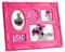 Silly Present Time Baroque Bilderrahmen, aus Kunststoff, Leuchtendes Pink