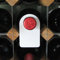 Plastic Wine Bottle Neck Tags/Labels for Cellar Organisation (Pack of 24)