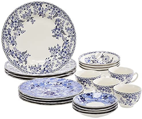 Johnson Brothers Devon Cottage - Juego de accesorios para montar Tradicional talla única azul