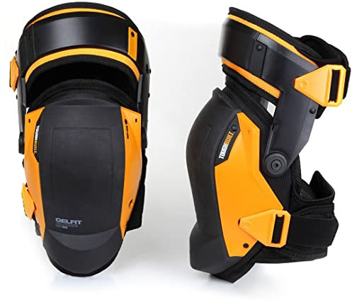 TOUGHBUILT TB-KP-G3 GELFIT Stabilisierungs-Knieschützer, Schwarz