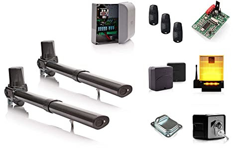 CAME KRONO KR 310 Drehtorantrieb 2 flüglig Set Einfahrtstor Schwingtor Antrieb Flügeltorantrieb Steuerung Funkmodul Fernbedienung Lichtschranken Blinkleuchte Schlüsseltaster