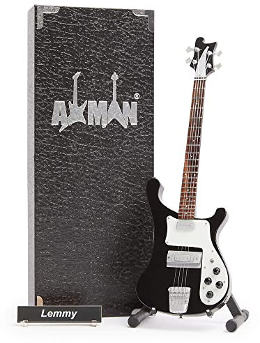 AXMAN Lemmy Kilmister - Miniatur-Gitarren-Replik – Musikgeschenke – handgefertigte Verzierung