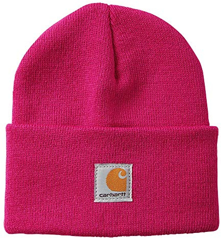 Carhartt - Cappello per orologio in acrilico per bambini Fucsia (Gioventù) Taglia unica