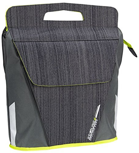 Starling Satteltasche Shopper FAHRRADTASCHE Einkaufstasche Beutel mit Gepäckträgerhalter Fahrrad