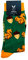 TwoSocks lustige Socken | Damen & Herren | witzige Eichhörnchen Strümpfe als Geschenk | Baumwolle | Einheitsgröße