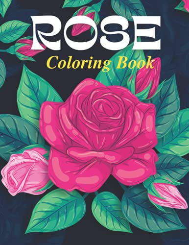 Rose Coloring Book