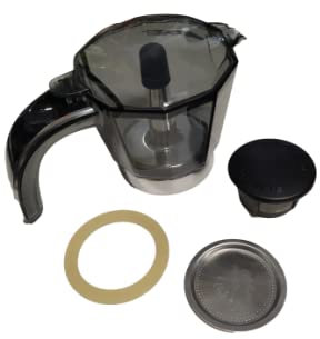 CARAFFA RICAMBIO MACCHINA CAFFE' ALICIA PLUS DE'LONGHI 4 TAZZE - ORIGINALE