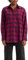 Levi's Women's Nola Oversized Shirt Shirt, Lina Plaid Boysenberry, S