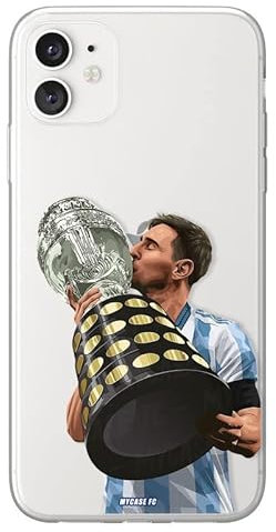 MYCASEFC Copa America Messi Argentina Football Case for iPhone 7 Silicone Football Case Printed in France