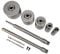 Drill Bit Set, 9Pcs/Set Wall Hole Saw, Concrete Cement Hole Saw Sets, Carbon Steel Hole Drill with Shank for Brick Concrete Cement Stone, Concrete Hole Drill with Storage Case
